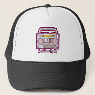 Casquette Sardines amusantes en chaîne stéréo