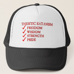 Casquette Satanisme théiste/dévotion de Luciferianism
