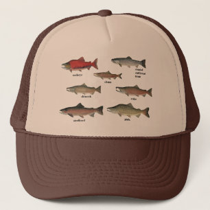 CASQUETTE SAUMONÉ D'ESPÈCES