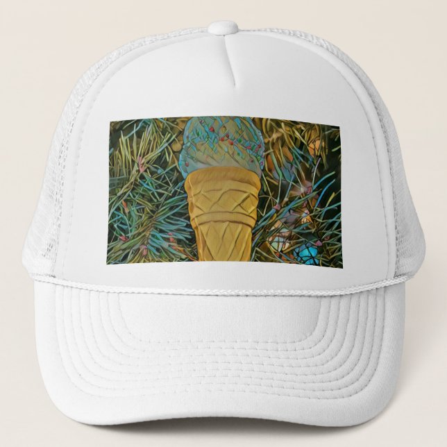 Casquette Saupoudrer de crème glacée (Devant)