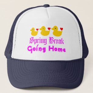 Casquette ♫ ♥ Saut-De-Printemps À La Maison Cute Canards Tru