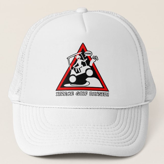 CASQUETTE SAUTER DE CHARIOT DE GOLF (Devant)