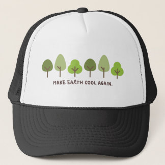 Casquette Sauvegarder la planète Imprimer Rendre la terre co