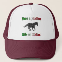 Sauver un étalon, monter un chapeau italien