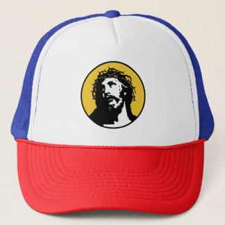Casquette Sauveur La Voie La Vérité et la Vie Blanc