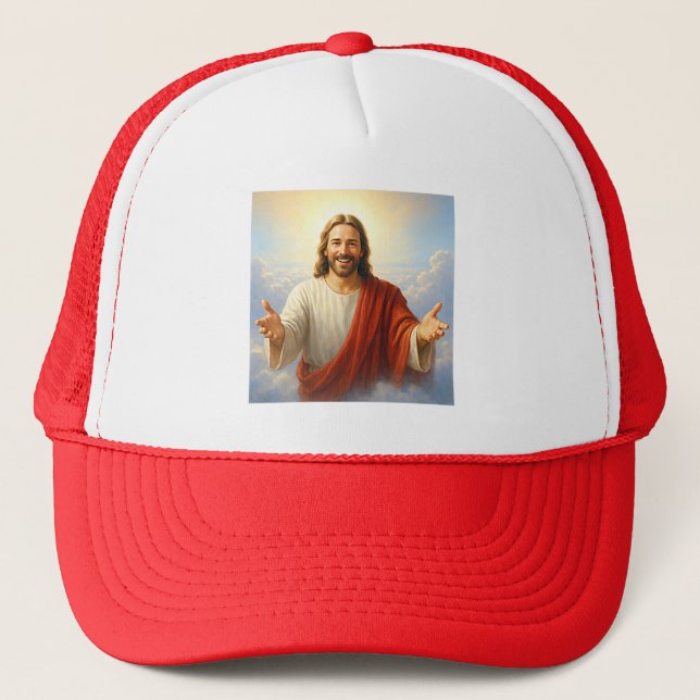 Casquette Sauveur souriant (Devant)