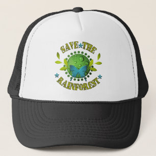 Casquette Sauvez la forêt tropicale