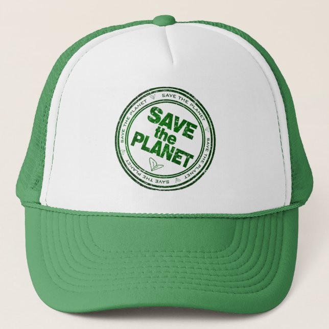 Casquette sauvez la planète (Devant)