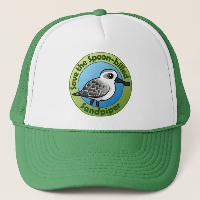 Casquette Sauvez le bécasseau Cuillère-affiché (Devant)