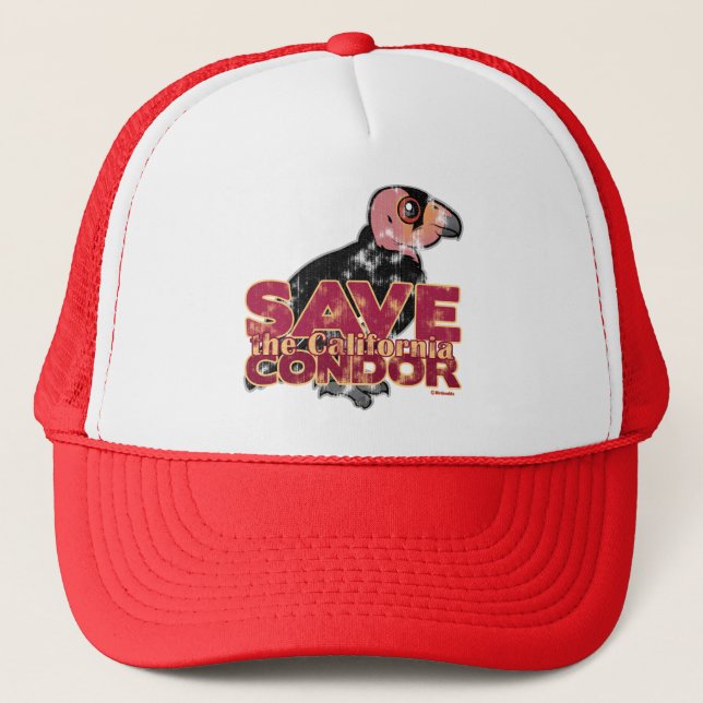 Casquette Sauvez le condor de Californie (Devant)
