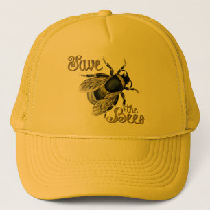 Casquette Sauvez les abeilles Vintage flou bourdon apiculteu