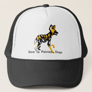 Casquette Sauvez les chiens peints - Chiens de chasse du Cap