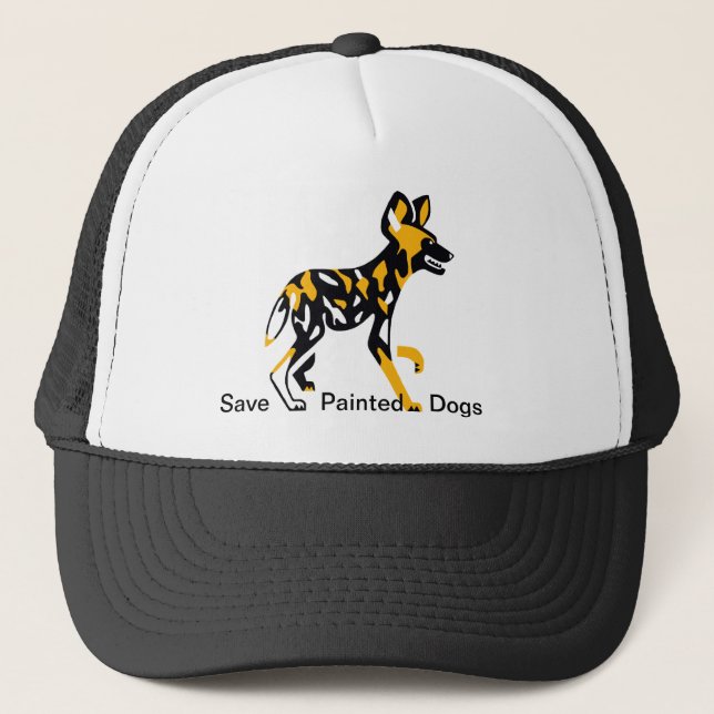 Casquette Sauvez les chiens peints - Chiens de chasse du Cap (Devant)