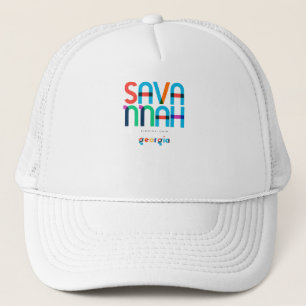 Casquette Savannah Georgia Mid Century, Pop Art,