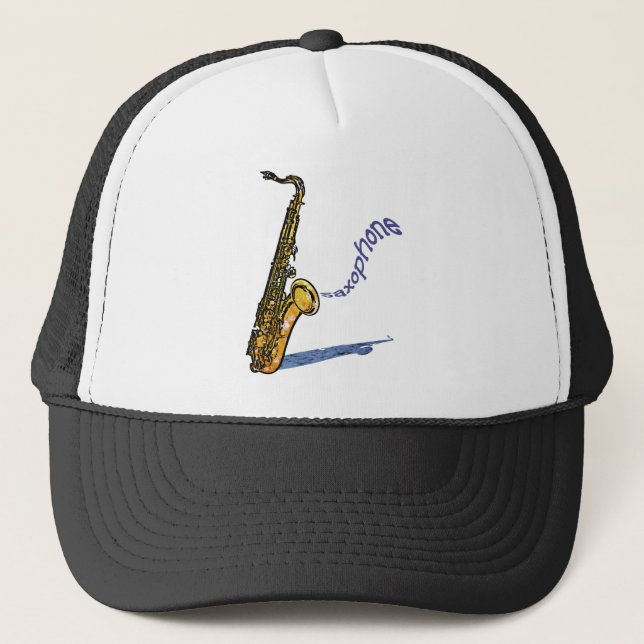 Casquette Saxophone (Devant)