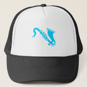 Casquette Saxophone - Ciel bleu