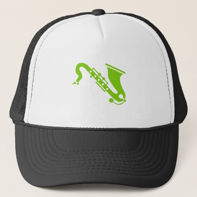Casquette Saxophone - Martian Green (Devant)