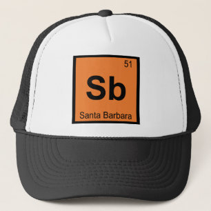 Casquette Sb - Père Noël Barbara California Symbole de chimi