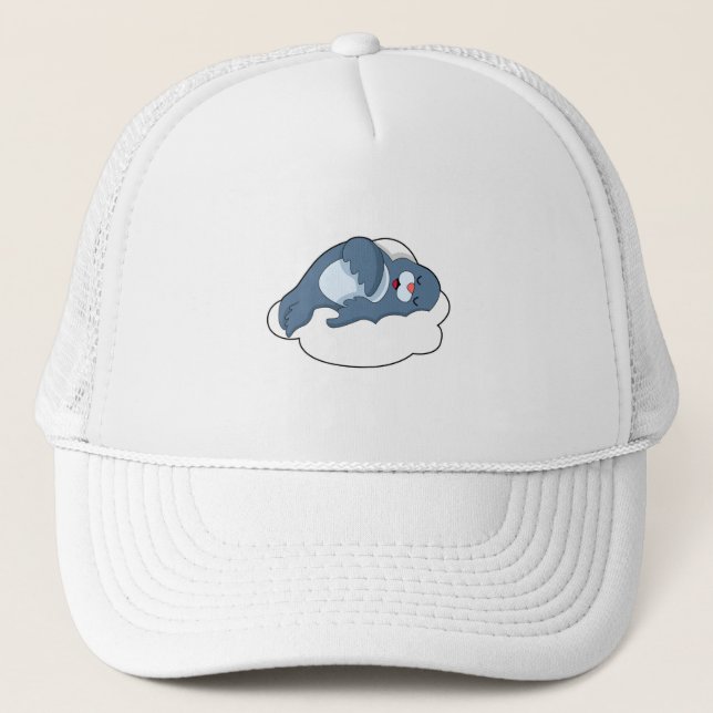 Casquette Sceau à dormir sur le nuage (Devant)