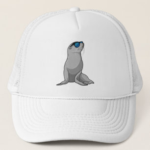 Casquette Sceau avec lunettes de soleil