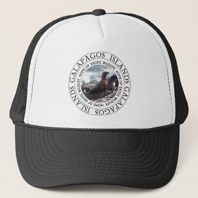 Casquette Sceau des îles Galapagos (Devant)