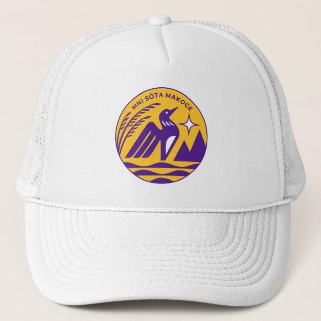 Casquette Sceau d'état du Minnesota dans les couleurs des Vi (Devant)