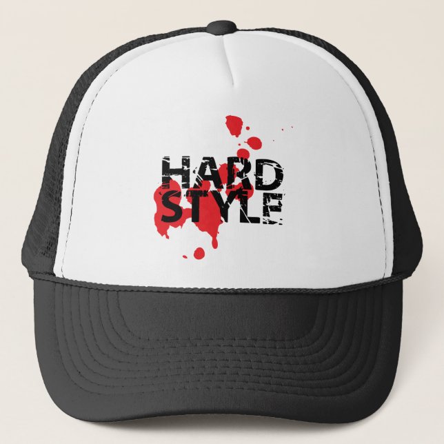 Casquette Schéma de style rigide (Devant)