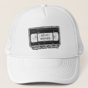Casquette Sci-Fi-Films Black & White Ajustez votre suivi