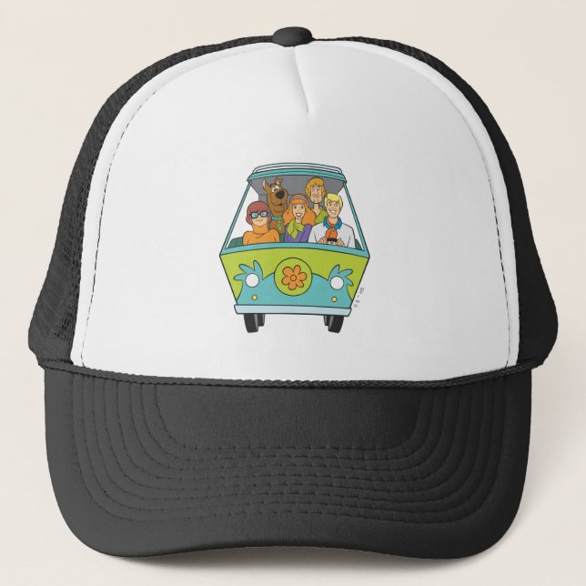 Casquette Scooby-Doo & Gang Mystery Machine (Devant)