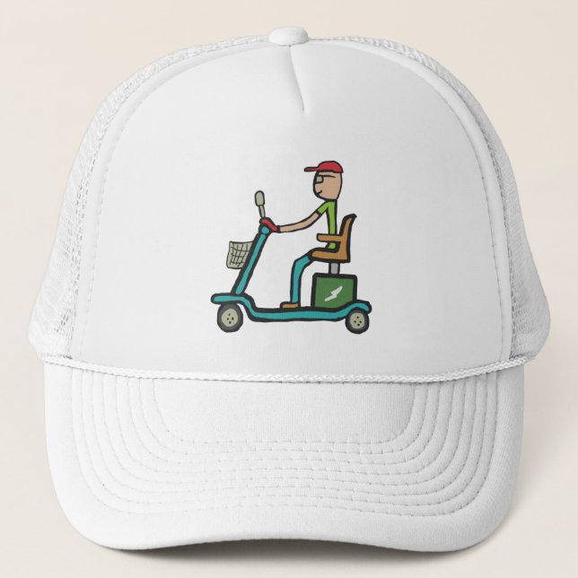 Casquette Scooter de mobilité (Devant)