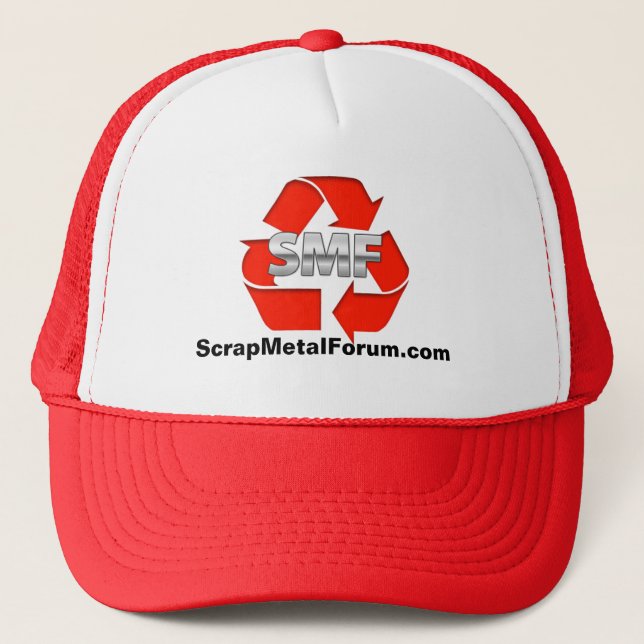 Casquette ScrapMetalForum.com Chapeau de camion de marque (Devant)