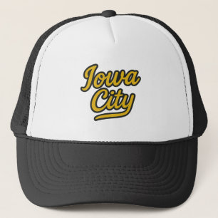 Casquette Script de la ville d'Iowa Retro