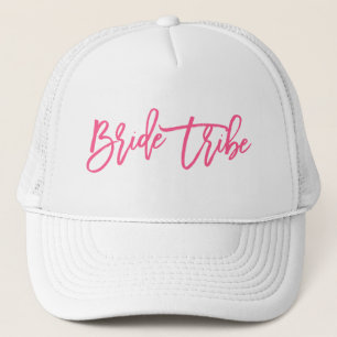 Casquette Script rose de la tribu des mariées