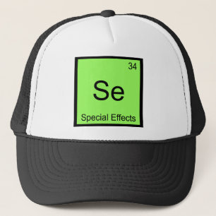 Casquette Se - Effets Spéciaux T-Shirt Chimie Drôle Élément