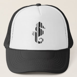 Casquette SEAHORSE BAR CODE Fish Barcode Motif Design