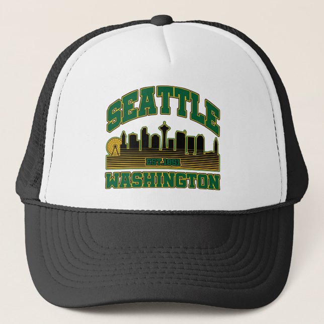 Casquette Seattle, Washington (Devant)