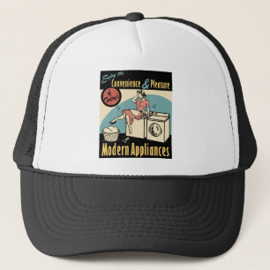 Casquette Sèche-laveuse Rétro-ménagère