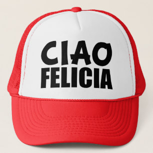 Casquette secondaire drôle de Ciao Felicia Felici