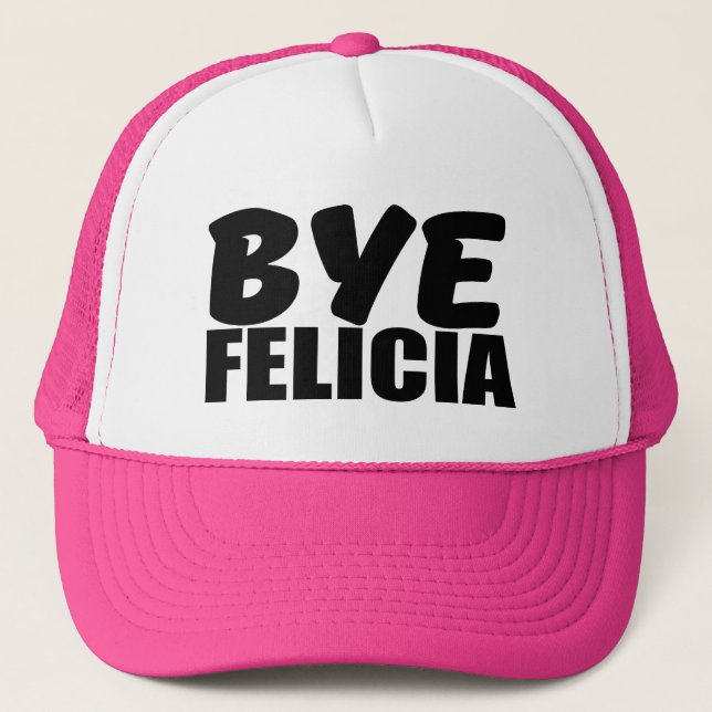 Casquette secondaire drôle de Felicia pour des (Devant)