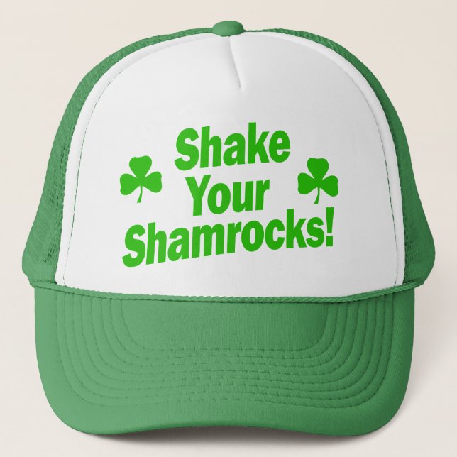 Casquette Secouez vos shamrocks ! (Devant)