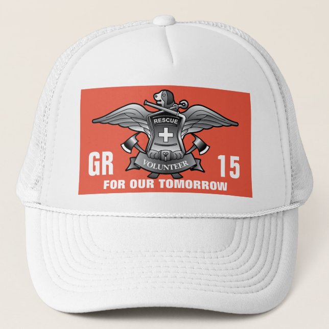 Casquette Secourir un bénévole (Devant)
