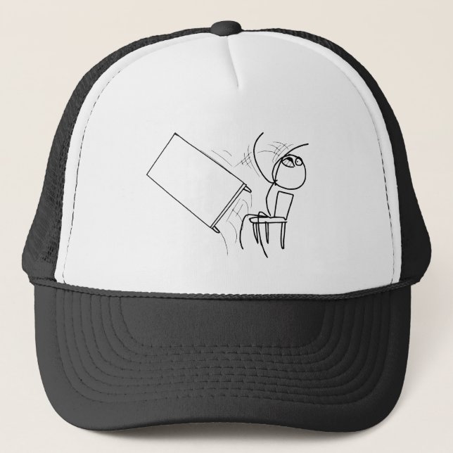 Casquette Secousse de Tableau renversant le visage Meme de (Devant)