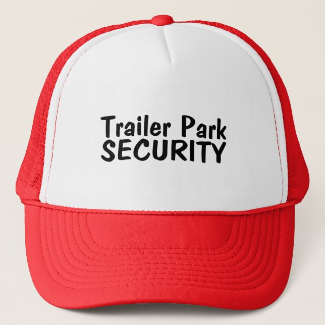 Casquette Sécurité de terrain de caravaning (Devant)