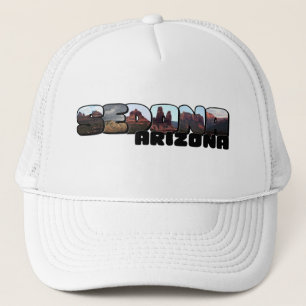 Casquette Sedona Arizona Big Letter - Mountain View