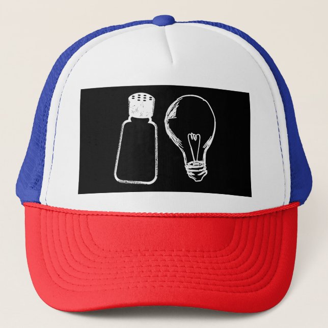 Casquette Sel & Lumière Be Ye Salt Bible Versets Matthieu 51 (Devant)