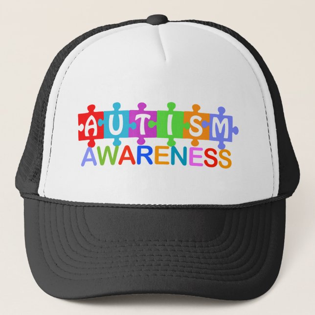 Casquette Sensibilisation sur l'autisme (Devant)