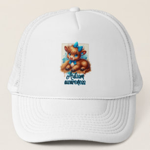 casquette sensibilisation sur l'autisme