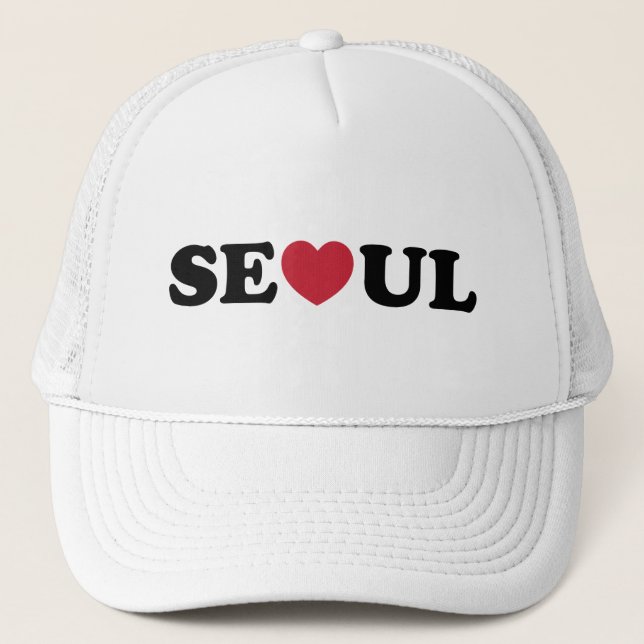 Casquette Séoul Love Heart (Devant)