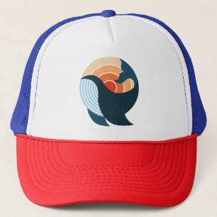 Casquette Sérénité du coucher de soleil : Le saut d'une bale