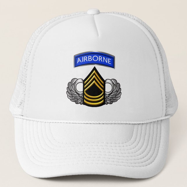 Casquette Sergent-chef MSG Airborne (Devant)